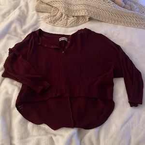 Urban Outfitters Henley Long Sleeve
